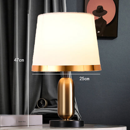 Elegant Touch-Controlled Nightstand Lamp for Bedroom Ambiance