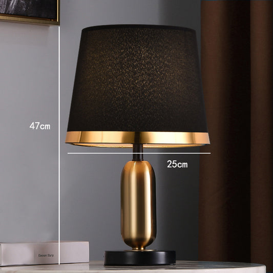 Elegant Touch-Controlled Nightstand Lamp for Bedroom Ambiance